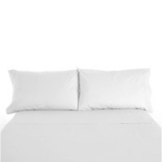 Picture of WHITE DUVET COVER SET DOUBLE 68PICK (BAGGED)