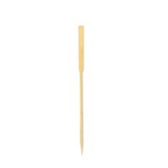 Picture of PACK OF 100 BAMBOO PADDLE SHAPED SKEWER 3.5"