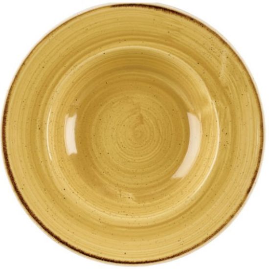 Picture of STONECAST PROFILE WIDE RIM BOWL 10.9" MUSTARD (12)