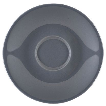 Picture of GENWARE PORCELAIN GREY SAUCER 14.5CM   (6)