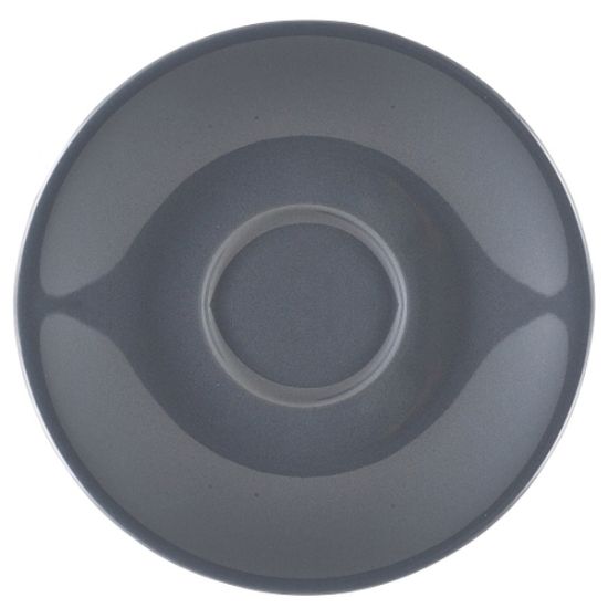 Picture of GENWARE PORCELAIN GREY SAUCER 16CM (6)