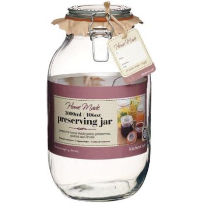 Picture of GLASS PRESERVING JAR 106OZ LEVER ARM SEAL