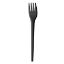 Picture of DISPOSABLE TABLE FORK BLACK x 100 *P