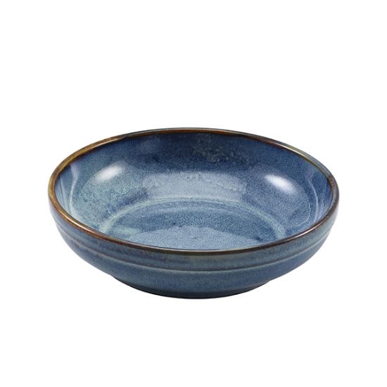 Picture of TERRA PORCELAIN AQUA BLUE COUPE BOWL 23CM (6)