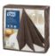 Picture of TORK LINSTYLE DINNER NAPKIN 4 FOLD 39CM COCOA (600)