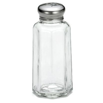 Picture of PANELLED SALT & PEPPER SHAKER 2OZ