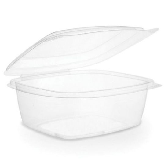 Picture of VEGWARE PLA HINGED LID DELI CONTAINER 24oz (PACK OF 50)