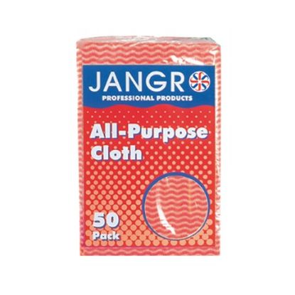 Picture of JANGRO LARGE ALL PURPOSE CLOTH RED (PACK OF 50)