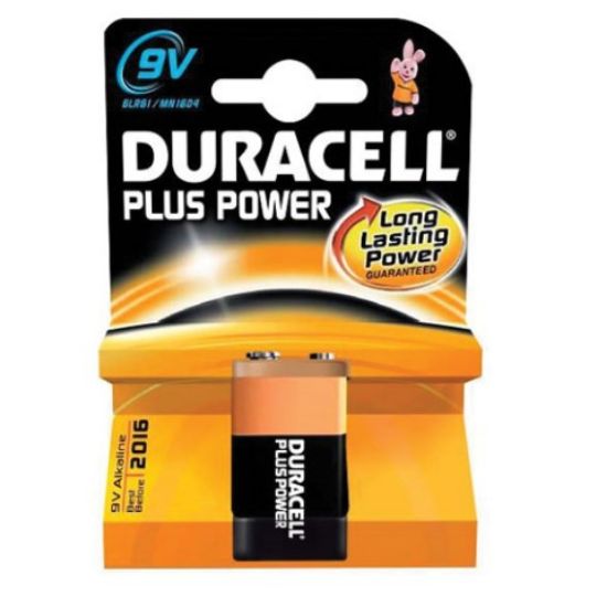 Picture of DURACELL BATTERIES MN1604c PP3 9V *P