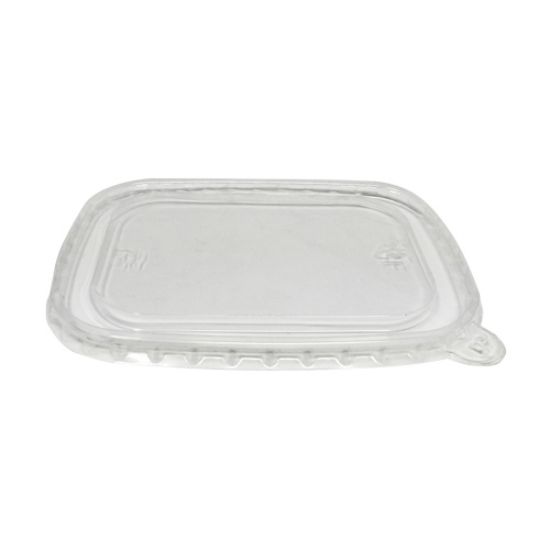 Picture of R-PET ANTI MIST LID FOR RECTANGULAR KRAFT BOWL 500/750/1000ML (300)