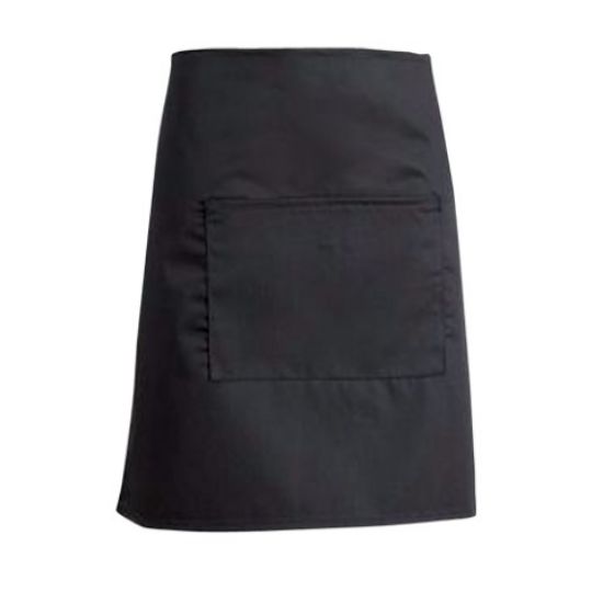 Picture of WAIST APRON WITH POCKET BLACK 26X20.5"