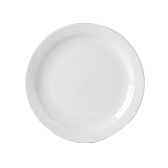 Picture of SIMPLY NARROW RIM PLATE 9" WHITE (CASE OF 6)