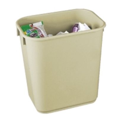 Picture of RECTANGULAR WASTE BIN 12LTR 31X28 6X21CM BEIGE