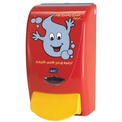 Picture of DEB  MR SOAPY SOAP CHILDRENS DISPENSER 1LTR