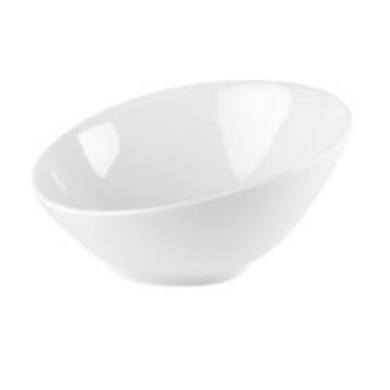 Picture of CASE OF PORCELITE ANGLED BOWL 15oz 7" (6)