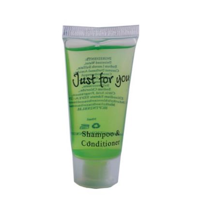 Picture of JUST FOR YOU SHAMPOO & CONDITIONER TUBE 20ML (500)