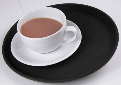 Picture of NON SLIP ROUND TRAY 11" BLACK