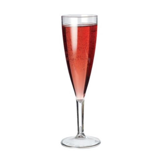 Picture of CLARITY POLYCARBONATE CHAMPAGNE FLUTE L 125ML CE (48)