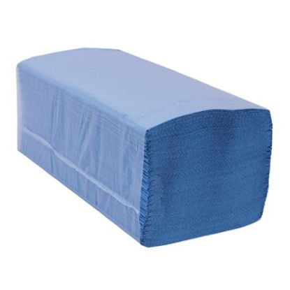 Picture of BLUE V FOLD HAND TOWEL 1PLY (3600) 