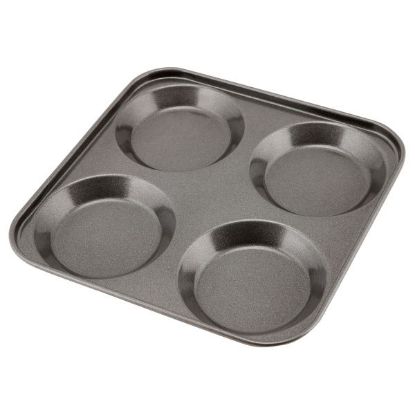 Picture of CARBON STEEL NON STICK 4 CUP YORKSHIRE PUDDING TRAY