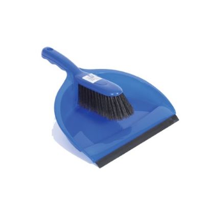 Picture of STIFF DUSTPAN SET BLUE (SINGLE)