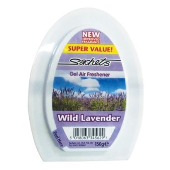 Picture of GEL AIR FRESHENER WILD LAVENDER 150G (SINGLE)