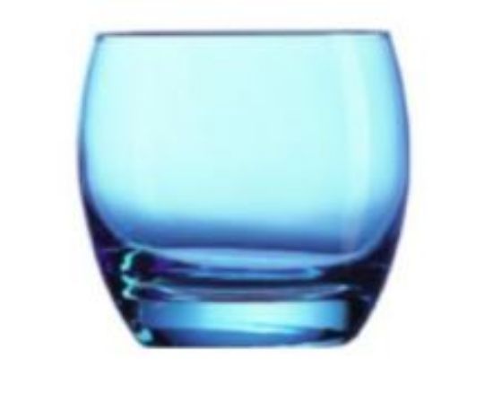 Picture of CASE OF 24 SALTO OLD FASHIONED TUMBLER ICE BLUE 11.25oz/32cl 