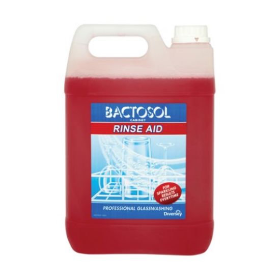 Picture of BACTOSOL CABINET GLASSWASH RINSEAID 5L (CASE OF 2)