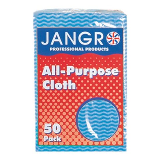 Picture of JANGRO LARGE ALL PURPOSE CLOTH BLUE (PACK OF 50)