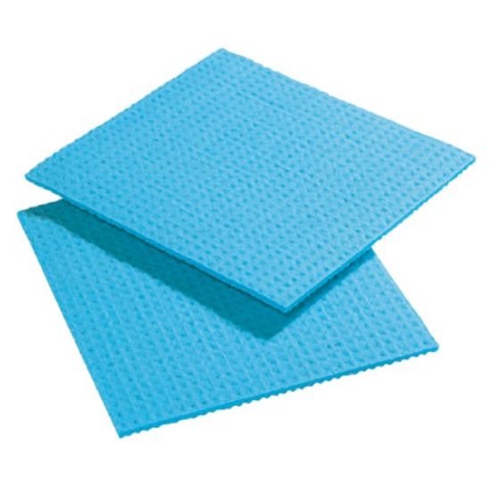 Picture of CELLULOSE SPONGE CLOTH BLUE (PACK OF 10)