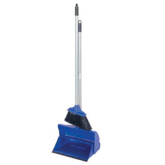 Picture of LOBBY DUSTPAN AND BRUSH SET BLUE