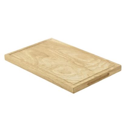 Picture of OAK WOOD SERVING BOARD 34x22x2cm