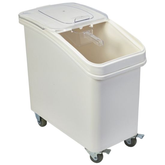 Picture of MOBILE INGREDIENT BIN POLYPROPYLENE 102 LTR INCLUDES SCOOP