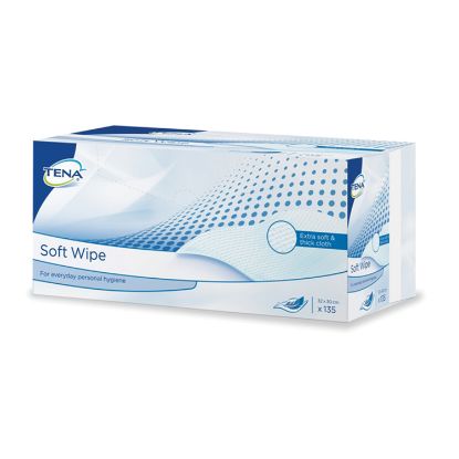 Picture of TENA SOFT WIPES 32X30CM 135 SHT (8) *p