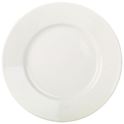 Picture of CASE OF 16 ORION WIDE RIM PLATE 23CM WHITE