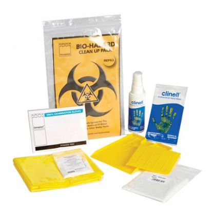 Picture of BIOHAZARD BODY SPILL KIT SINGLE APPLICATION