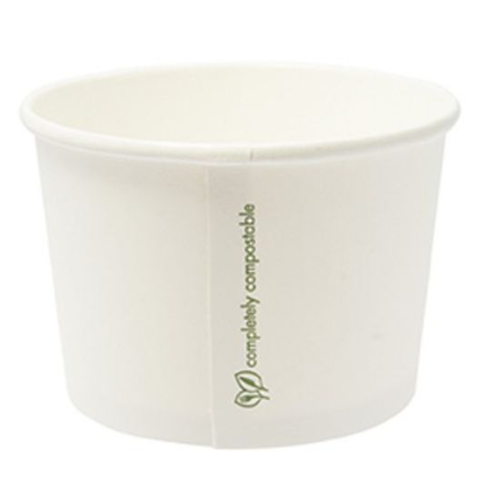 Picture of COMPOSTABLE KRAFT SOUP CONTAINER 8oz (PACK OF 50)