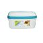 Picture of SEAL TIGHT RECT CONTAINER 2LTR WITH TEAL RIM LID