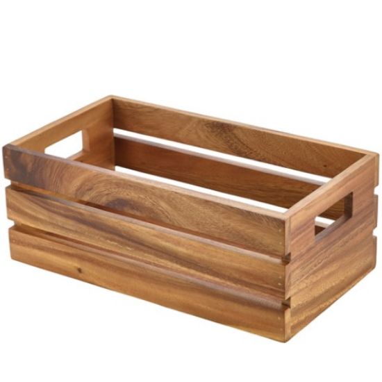 Picture of ACACIA RISER/WOODEN BOX 1/3 GN 32.5x18x12.3cm