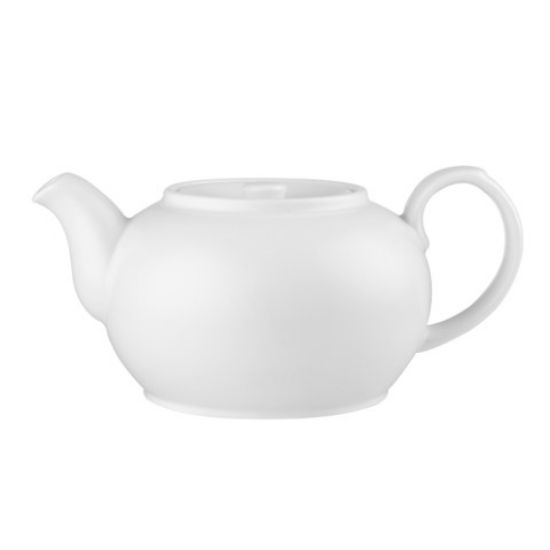 Picture of CASE OF 4 NOVA CHURCHILL CAFE TEAPOT 28oz WHITE