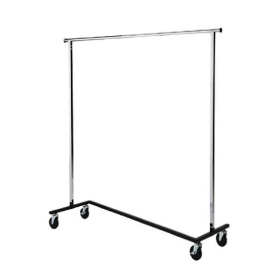 Picture of GARMENT RAIL WITH BRAKE CASTERS CAPACITY 25 HANGERS