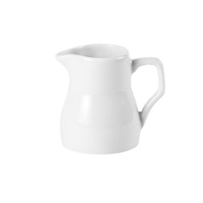 Picture of PORCELITE TRADITIONAL MILK JUG 11oz (CASE OF 6)