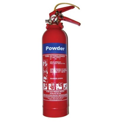 Picture of DRY POWDER FIRE EXTINGUISHER 1KG FOR USE ON CLASS AB AND C FIRES