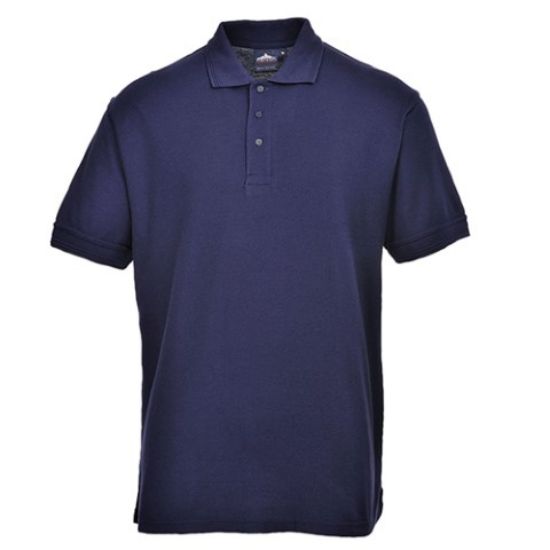 Picture of NAPLES POLO SHIRT NAVY BLUE SMALL