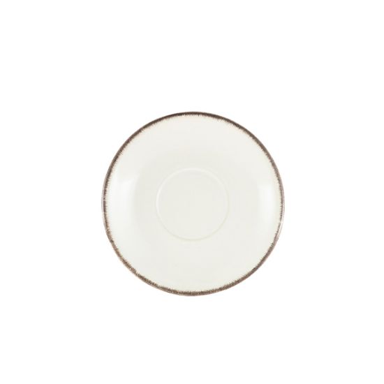 Picture of TERRA STONEWARE SERENO GREY SAUCER 15CM       (6)