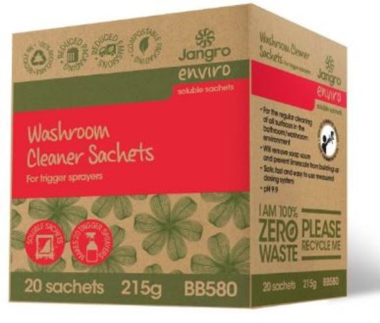 Picture of JANGRO ENVIRO WASHROOM CLEANER SACHETS FOR TRIGGER SPRAYER (20)