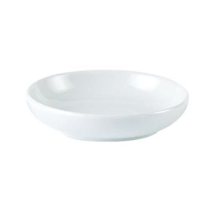 Picture of PORCELITE BUTTER TRAY 4" (CASE OF 12) 