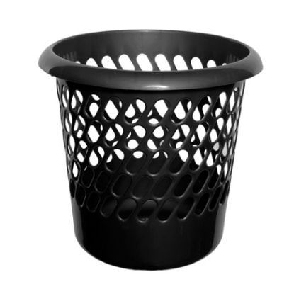 Picture of WASTEPAPER BIN 30X28X30CM BLACK