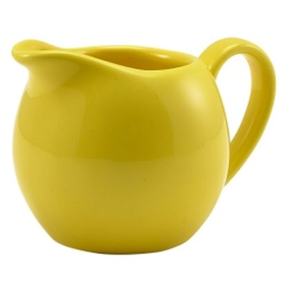 Picture of GENWARE PORCELAIN YELLOW MILK JUG 14CL 5oz (6)