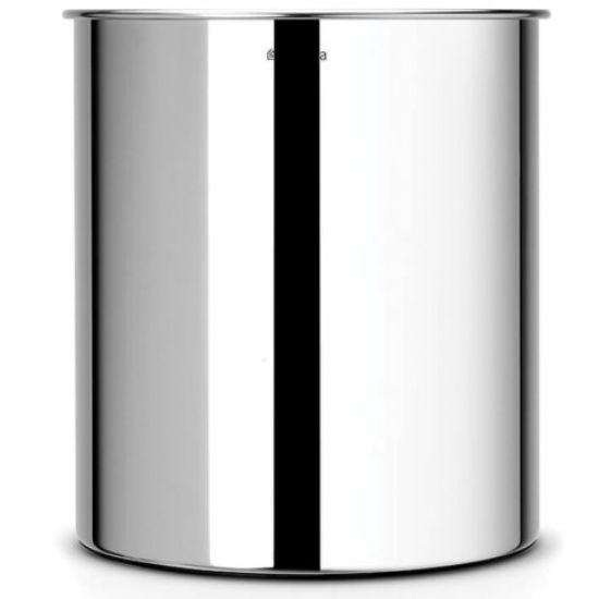 Picture of BRABANTIA WASTE BIN 7LTR BRILLIANT STEEL *P